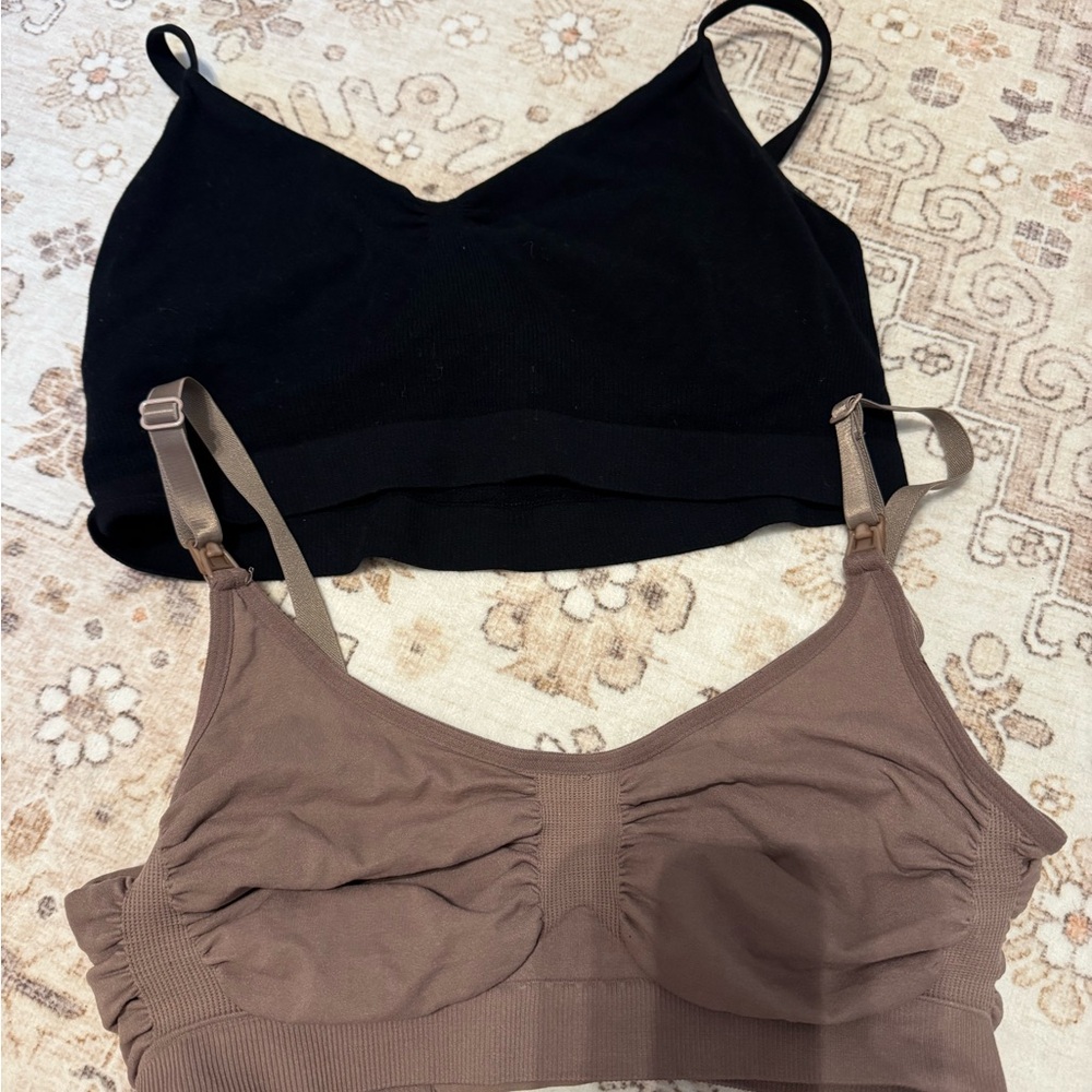 Set of Two Wireless nursing Bras - skims and hatch